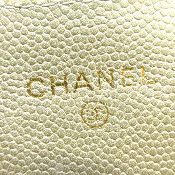 CHANEL Matelasse - Gold Caviar Skin Long Wallet Gold hardware 483-030125 - Picture 9 of 9
